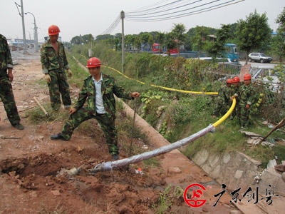 广州地铁煤气管道顶管工程